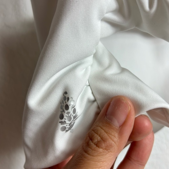 FREE PEOPLE MOVEMENT XL WHITE STRETCHY SPORTS ACTIVEWEAR WOMEN BRA - Picture 4 of 4